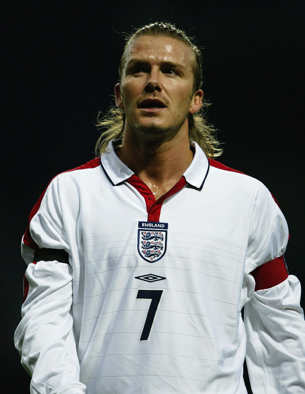 2002W杯 イングランド代表 半袖ユニフォーム ベッカム