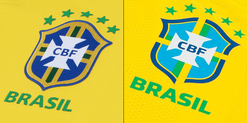 ブラジル代表 新ユニフォームを発表 Newエンブレム登場