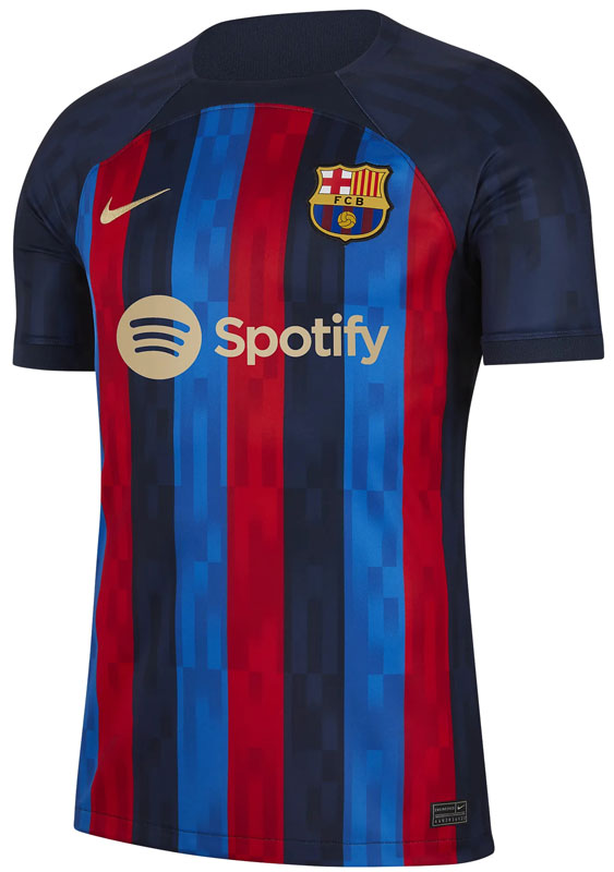 胸ロゴはサブスク「Spotify」に！バルセロナが2022-23新ユニフォームを発表
