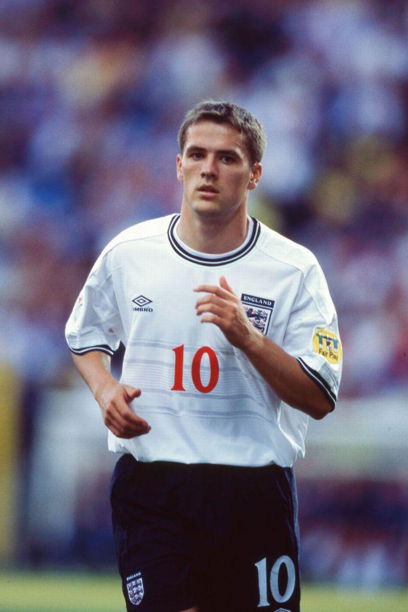 【激レア】マイケル・オーウェン　2000年初期　イングランド代表　アウェイシャツ