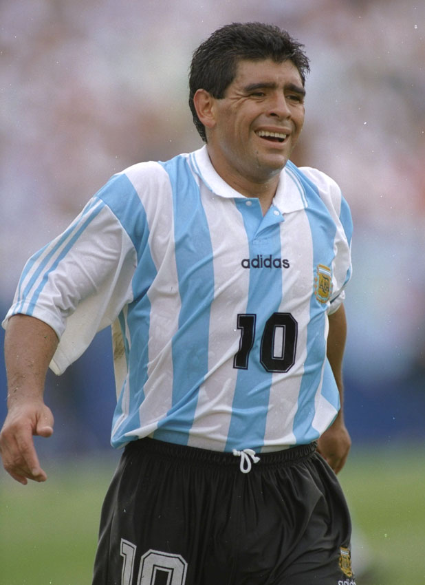大阪超高品質 1994年アメリカW杯 アルゼンチン代表 マラドーナ