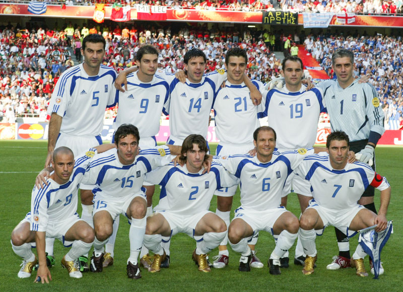 EURO伝説ユニ！2004年ギリシャ代表、「奇跡の初優勝」ユニフォーム