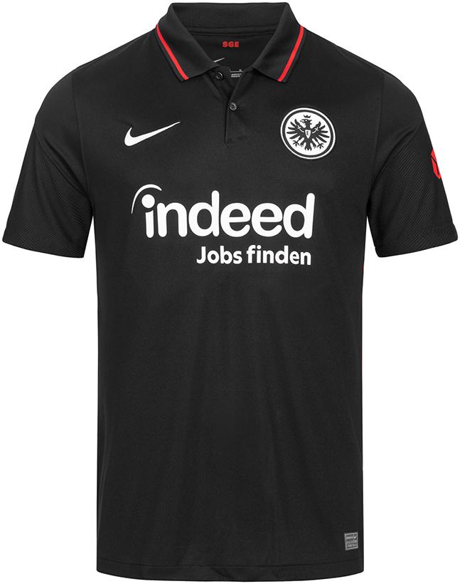 フランクフルト、2021-22新ユニフォームは黒色「ポロシャツ風」