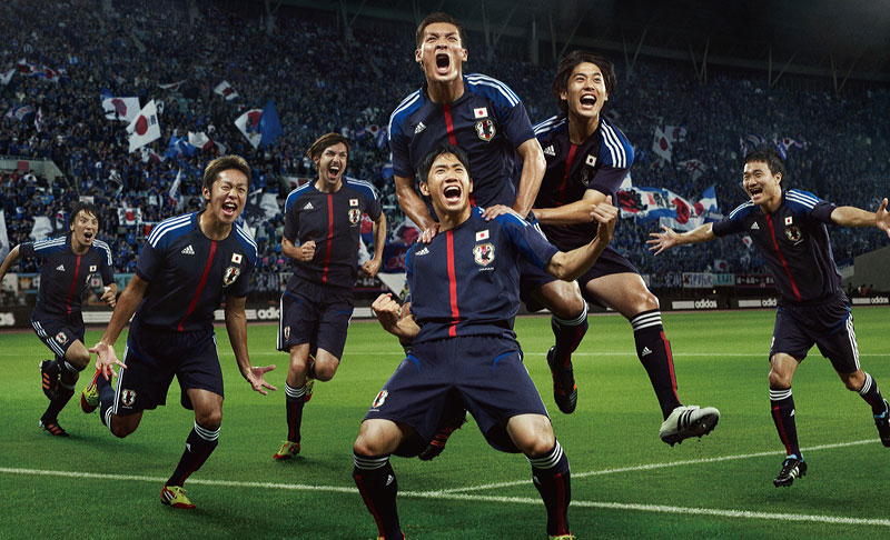 日本代表 歴代ユニフォーム 2012年 結束の一本線