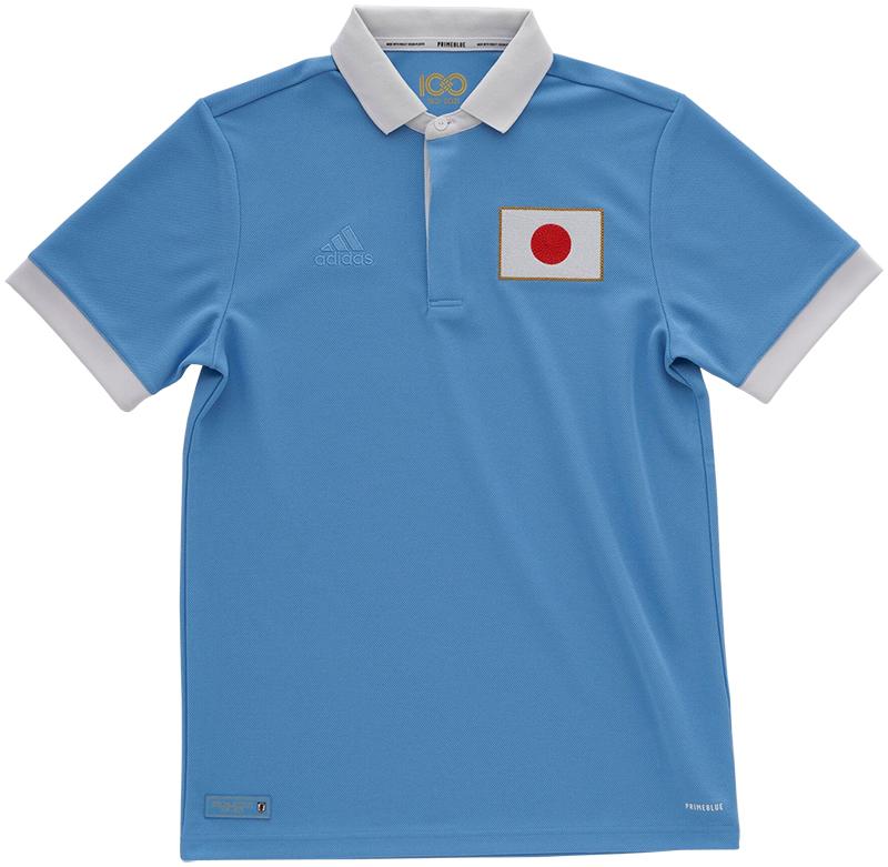 日本代表、100周年記念の限定ユニフォーム発表！胸に「日の丸」のレトロなデザイン