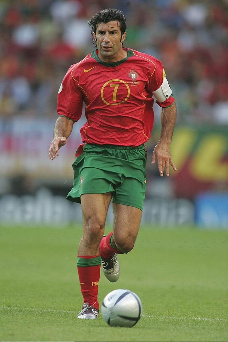 ポルトガル代表 ルイス・フィーゴ 半袖 サッカー ユニフォーム - 通販