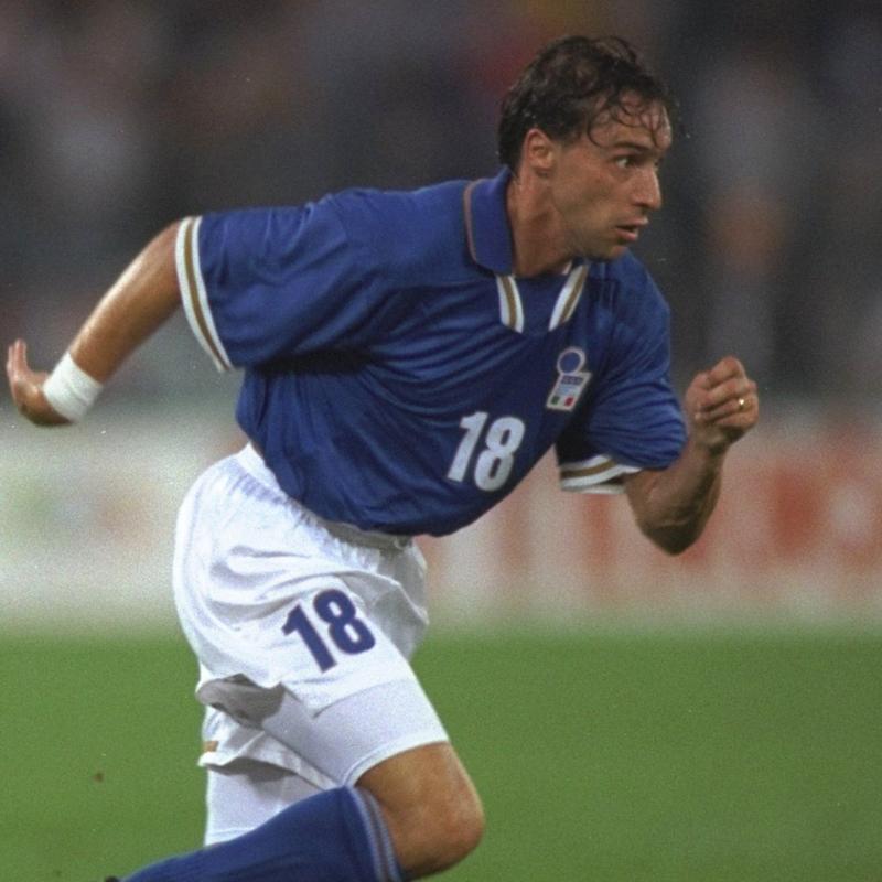 1998年 W杯 イタリア代表ユニフォーム #18 バッジョ Lサイズ 美品 