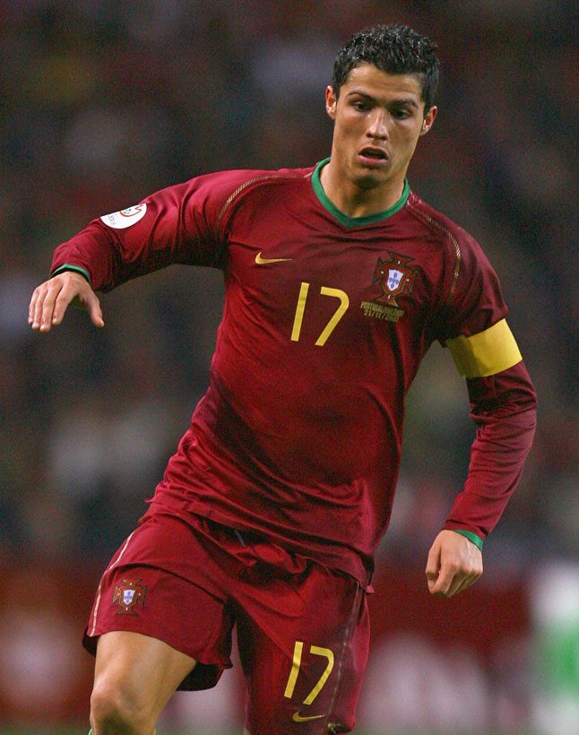 特別価格 ナイキ 2004 ポルトガル代表 選手用 #17 ロナウド ウェア
