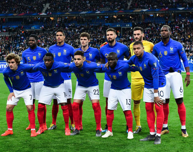 フランス代表 一夜限りの 100周年記念ユニフォーム が登場 試合画像も掲載