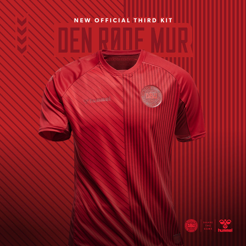 デンマーク代表 真っ赤な新ユニフォーム発表 デザインは 80年代 あのチーム