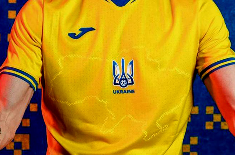 ウクライナ代表、EURO2020新ユニフォームを発表！ロシア“激怒”も着用決定