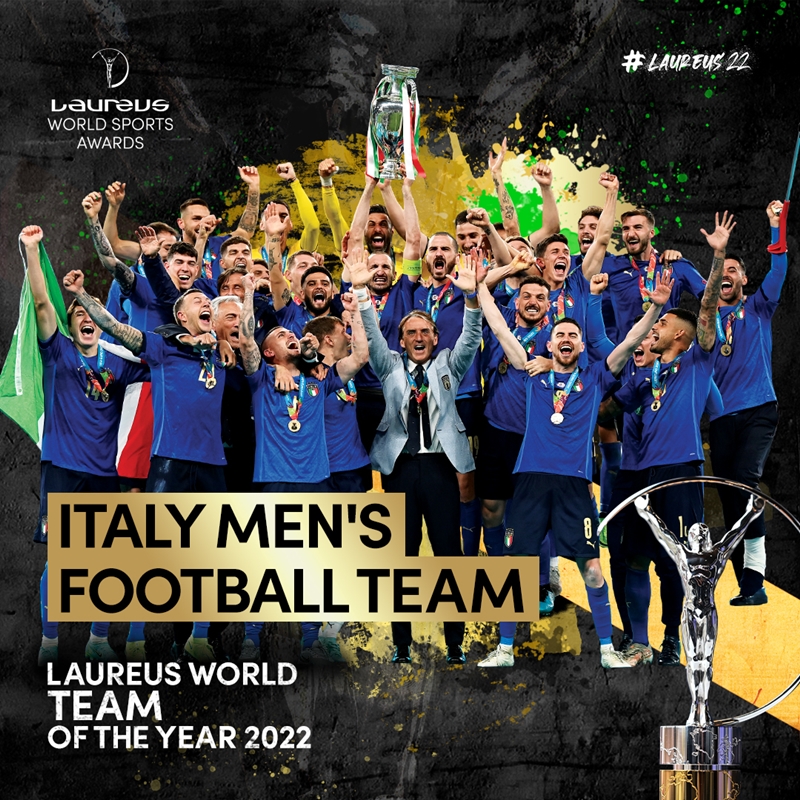 ローレウス年間最優秀チーム部門　サッカー男子イタリア代表