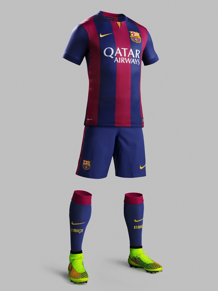 バルセロナ、2014-15シーズンに向けた新ユニフォームを発表！