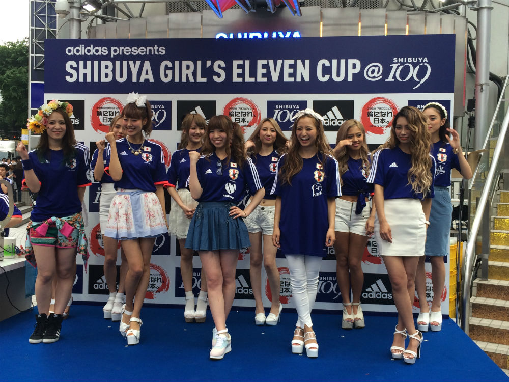 ワールドカップ美女盛り盛りで Adidas Presents Shibuya Girl S Eleven Cup 109 中間発表にいってきた