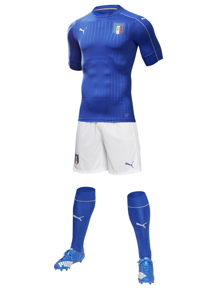 イタリア Euro16に向けた新ユニフォームを発表