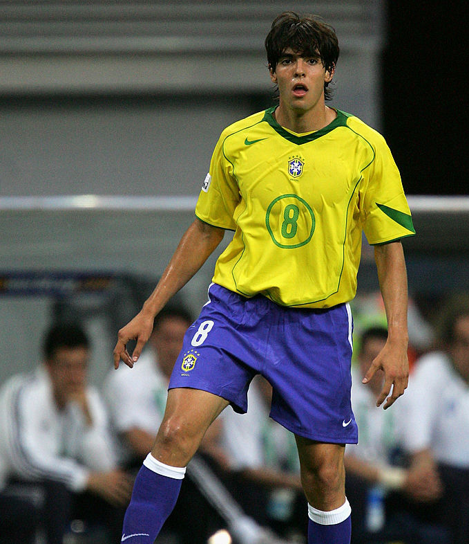 美品】カカ ブラジル代表 2006年 ドイツW杯 ユニフォーム-