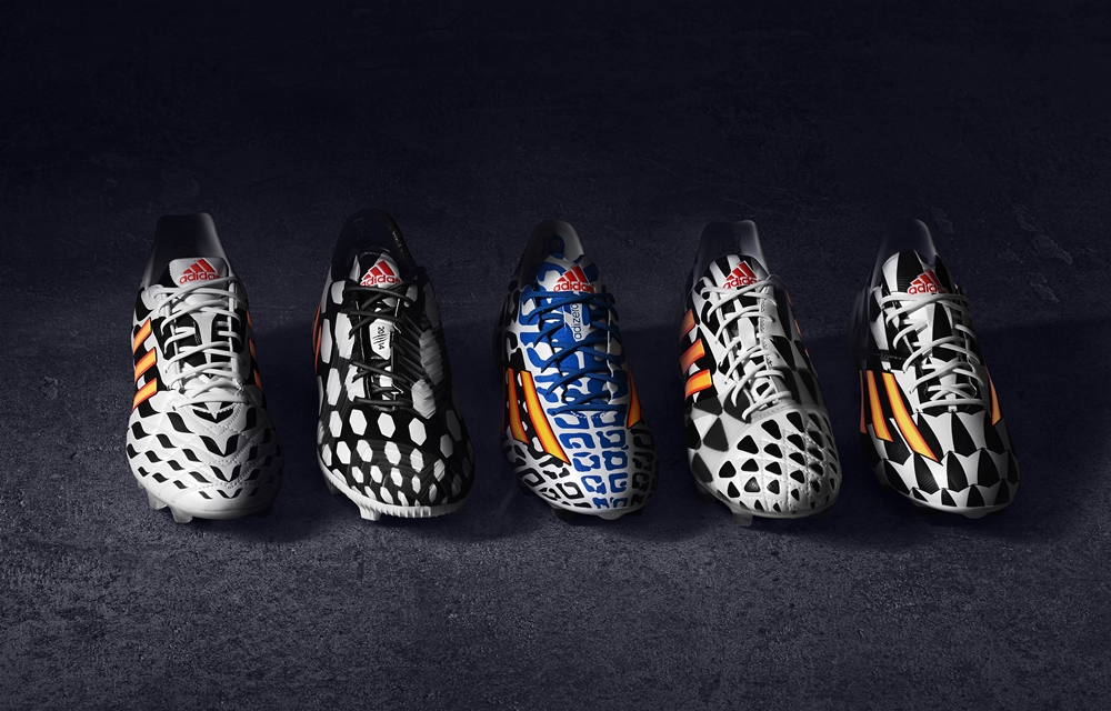 Adidasのスパイクに強烈なデザインの バトルパック が登場 ブラジルw杯モデル